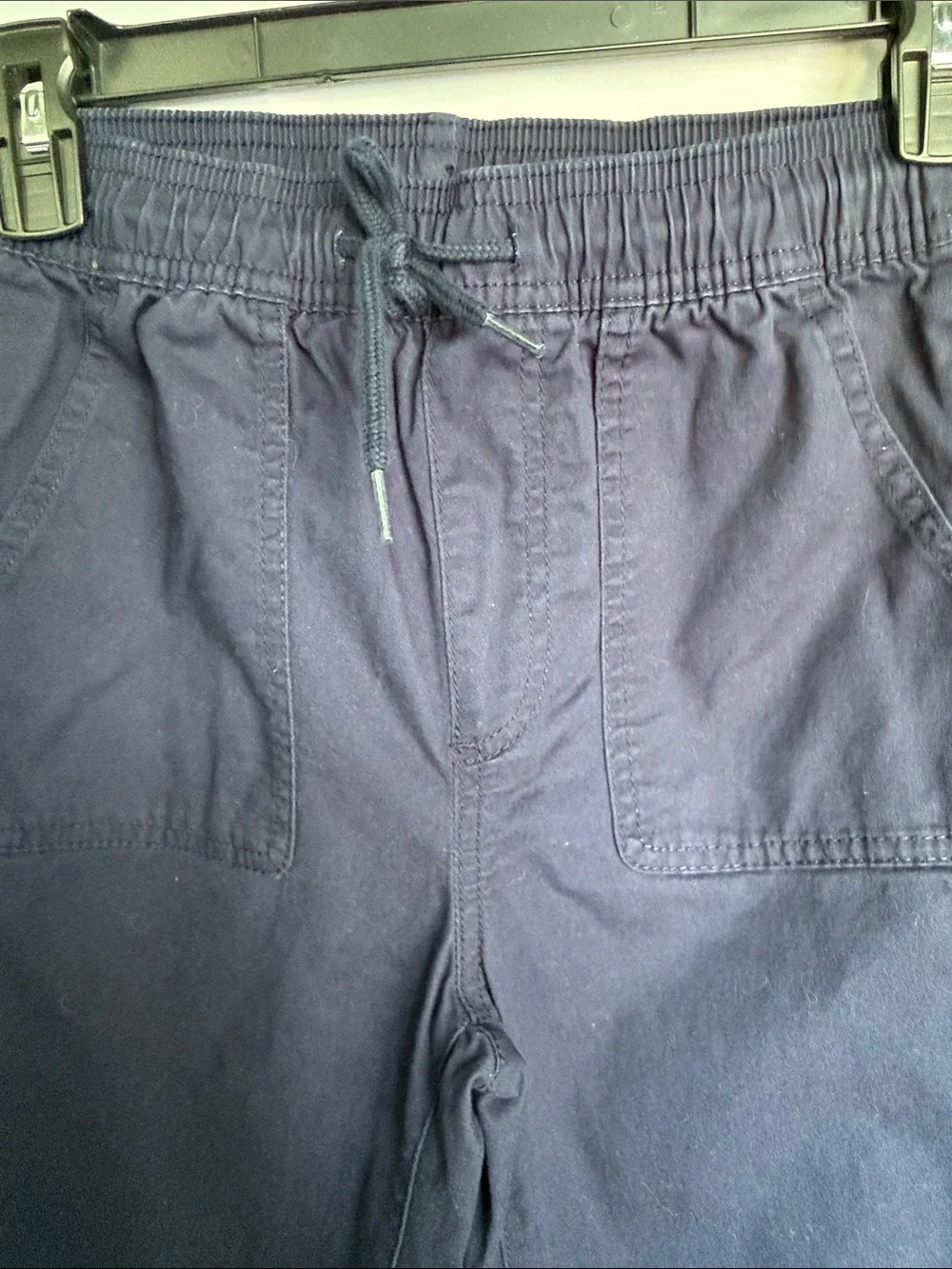 3 Pair boys pants cargo jogger uniform elastic waist autism friendly sz 10 GAP